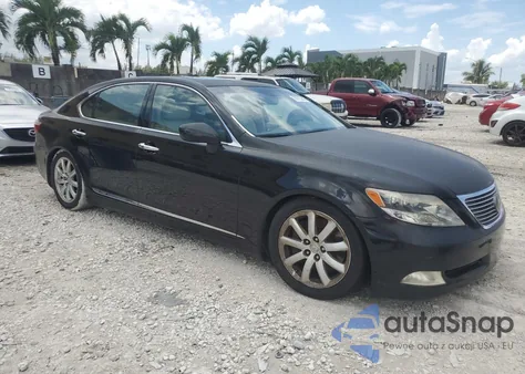 2008 Lexus Ls 600Hl z USA, uszkodzony, nr VIN JTHDU46F485003229